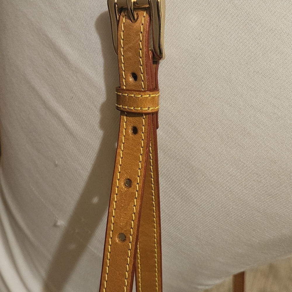 Dooney & Bourke Vintage Crossbody Plaid Handbag Zip Top Colorful Purse - Picture 4 of 9